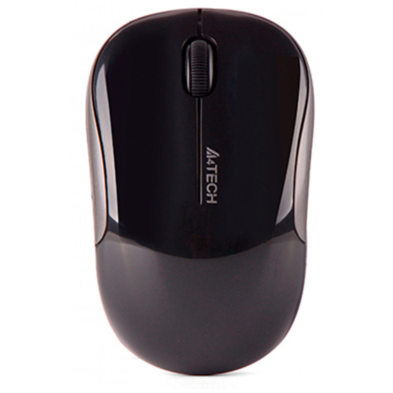 Мышь A4Tech V-Track G3-300N черный оптическая (1200dpi) беспроводная USB для ноутбука (3but)