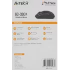 Мышь A4Tech G3-300N черный оптическая 1200dpi беспров. USB для ноутбука 3but (G3-300N (BLACK))