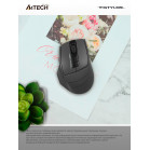 Мышь A4Tech Fstyler FG30 серый оптическая (2000dpi) беспроводная USB (6but)