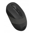 Мышь A4Tech Fstyler FG10 черный/серый оптическая (2000dpi) беспроводная USB (4but)