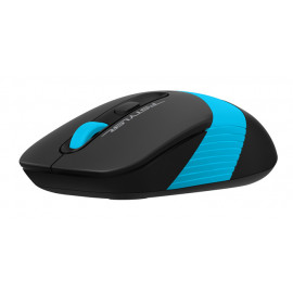 Мышь A4Tech Fstyler FG10 черный/синий оптическая (2000dpi) беспроводная USB (4but)