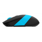 Мышь A4Tech Fstyler FG10 черный/синий оптическая (2000dpi) беспроводная USB (4but)