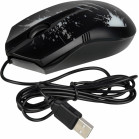 Мышь Оклик 399M STIGMA черный оптическая (1200dpi) USB для ноутбука (3but)