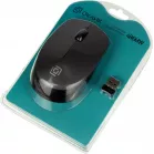 Мышь Оклик 486MW черный/серый оптическая (1600dpi) беспроводная USB для ноутбука (3but)