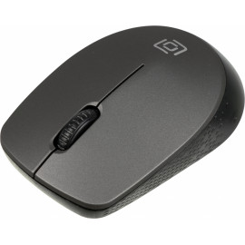 Мышь Оклик 486MW черный/серый оптическая (1600dpi) беспроводная USB для ноутбука (3but)