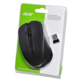 Мышь Acer OMR010 черный оптическая (1200dpi) беспроводная USB (3but)