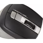 Мышь A4Tech Fstyler FB35 серый оптическая (2000dpi) беспроводная BT/Radio USB для ноутбука (6but)
