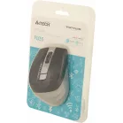 Мышь A4Tech Fstyler FB35 серый оптическая (2000dpi) беспроводная BT/Radio USB для ноутбука (6but)