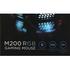 Мышь Lenovo Legion M200 RGB черный оптическая (2400dpi) USB для ноутбука (5but)