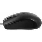 Мышь Defender MB-160 черный оптическая 1000dpi USB для ноутбука 2but (52160)