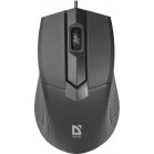 Мышь Defender Optimum MB-270 черный оптическая 1000dpi USB 2but (52270)