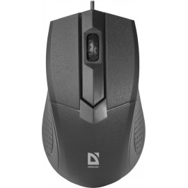 Мышь Defender Optimum MB-270 черный оптическая 1000dpi USB 2but (52270)