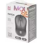 Мышь Defender Patch MS-759 черный оптическая 1000dpi USB для ноутбука 2but (52759)