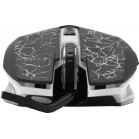 Мышь Оклик 896G черный оптическая (12800dpi) USB для ноутбука (5but)