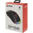 Мышь MSI Clutch GM50 черный оптическая 7200dpi USB 6but (S12-0401770-PA3)