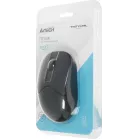 Мышь A4Tech Fstyler FG12 черный оптическая 1200dpi беспров. USB 3but (FG12 BLACK)