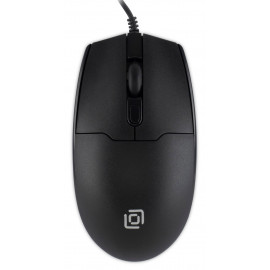 Мышь Оклик 147M черный оптическая (1600dpi) USB (4but)