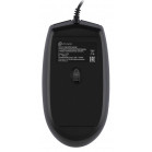 Мышь Оклик 147M черный оптическая (2000dpi) USB (4but)