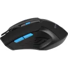 Мышь Defender Accura MM-275 черный/синий оптическая 1600dpi беспров. USB 5but (52275)