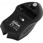 Мышь Defender Accura MM-275 черный/синий оптическая 1600dpi беспров. USB 5but (52275)