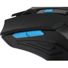 Мышь Defender Accura MM-275 черный/синий оптическая 1600dpi беспров. USB 5but (52275)