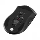 Мышь GMNG 980GMW черный оптическая (10000dpi) беспроводная USB для ноутбука (7but)
