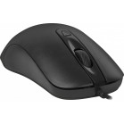 Мышь Defender MB-230 черный оптическая 1600dpi USB 2but (52231)