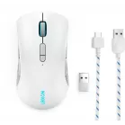 Мышь Lenovo Legion M600 белый оптическая 16000dpi беспров. BT/Radio USB 9but (GY51C96033)