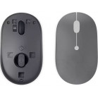 Мышь Lenovo Go серый оптическая 2400dpi беспров. USB-C для ноутбука 3but (GY51C21210)