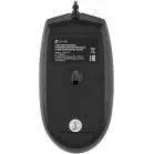 Мышь Оклик 147M V2 USB черный оптическая (2000dpi) USB для ноутбука (4but)