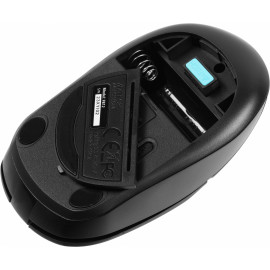 Мышь A4Tech Fstyler FB12 черный оптическая (1200dpi) беспроводная BT/Radio USB (3but)