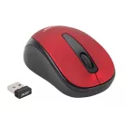 Мышь Acer OMR136 красный оптическая (1000dpi) беспроводная USB для ноутбука (2but)