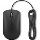 Мышь Lenovo 400 черный оптическая 2400dpi USB-C 3but (GY51D20875)