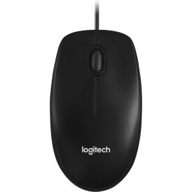 Мышь Logitech M100 черный оптическая (1000dpi) USB (2but)