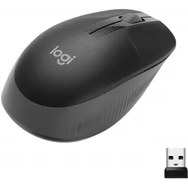Мышь Logitech M190 черный/темно-серый оптическая 1000dpi беспров. USB 2but (910-005905/910-005902)