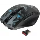 Мышь A4Tech Bloody R80 Plus Skull черный/рисунок оптическая (5000dpi) беспроводная USB (7but)