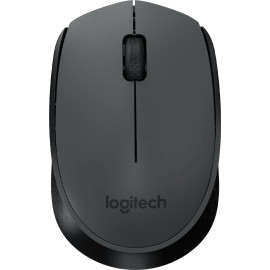 Мышь Logitech M170 серый/черный оптическая 1000dpi беспров. USB 2but (910-004658)