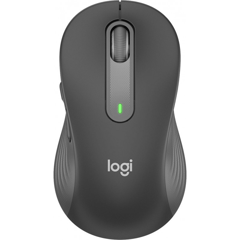 Мышь Logitech M650 Large графитовый оптическая 4000dpi silent беспров. BT/Radio USB 5but (910-006236)