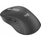 Мышь Logitech M650 Large графитовый оптическая 4000dpi silent беспров. BT/Radio USB 5but (910-006236)