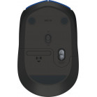 Мышь Logitech M171 синий/черный оптическая (1000dpi) беспроводная USB для ноутбука (2but)