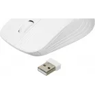 Мышь Оклик 509MW white белый оптическая 1600dpi беспров. USB для ноутбука 4but (1885186)