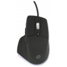 Мышь Оклик 503M черный оптическая (6400dpi) silent USB для ноутбука (6but)