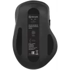 Мышь Оклик 601MW черный оптическая 4800dpi беспров. BT/Radio USB 8but (1885438)