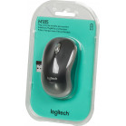 Мышь Logitech M185 черный/серый оптическая (1000dpi) беспроводная USB1.1 для ноутбука (2but)