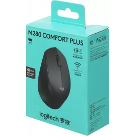 Мышь Logitech M280 черный оптическая 1000dpi беспров. USB 2but (910-004306)