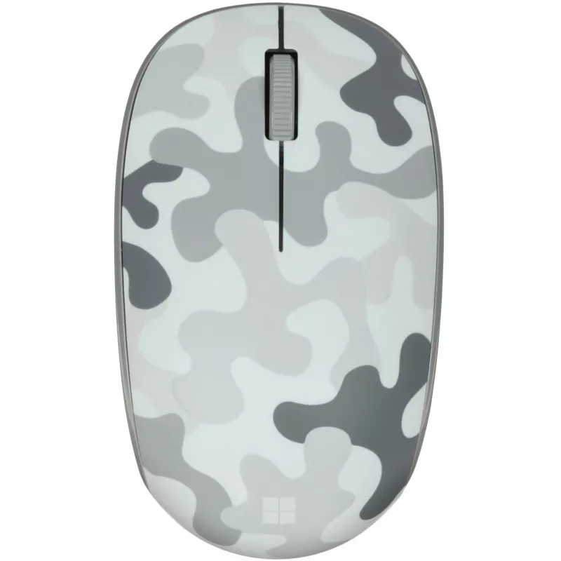 Мышь Microsoft Arctic Camo серый оптическая 4000dpi беспров. BT для ноутбука 2but (8KX-00005)