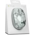 Мышь Microsoft Arctic Camo серый оптическая 4000dpi беспров. BT для ноутбука 2but (8KX-00005)