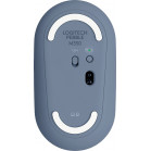 Мышь Logitech M350 синий/голубой оптическая (1000dpi) silent беспроводная BT/Radio USB (2but)