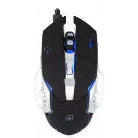 Мышь Оклик 770GW черный/серебристый оптическая 3600dpi беспров. USB для ноутбука 6but