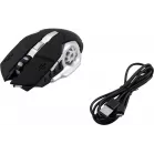 Мышь Оклик 770GW черный/серебристый оптическая 3600dpi беспров. USB для ноутбука 6but